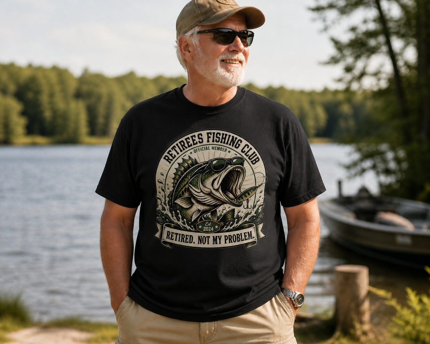 Retirees Fishing Club Tee