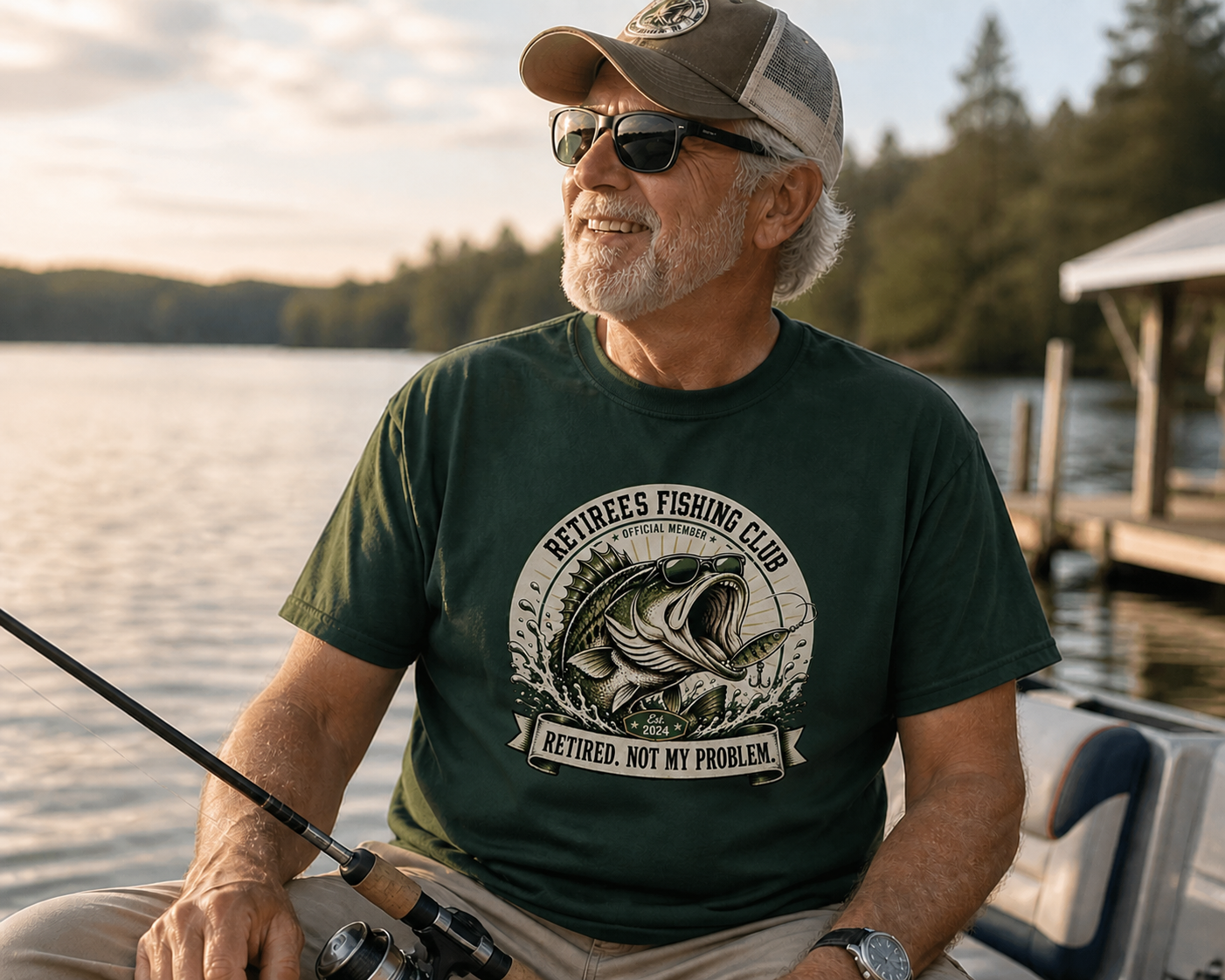 Retirees Fishing Club Tee