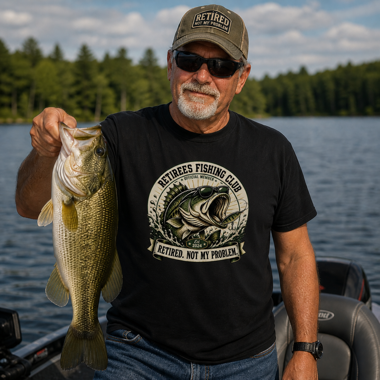 Retirees Fishing Club Tee