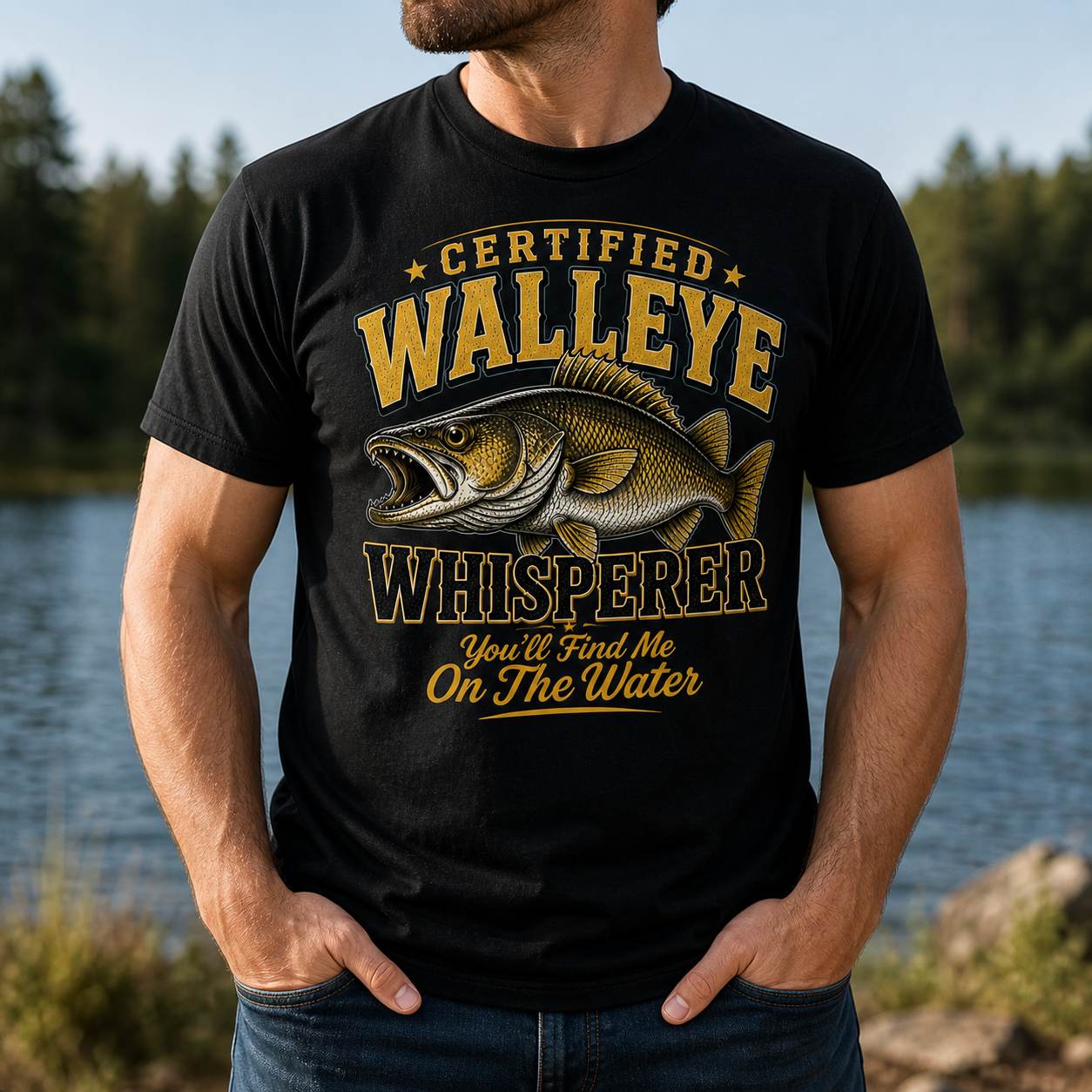 Certified Walleye Whisperer Tee