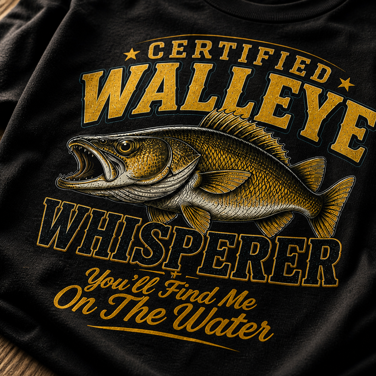 Certified Walleye Whisperer Tee