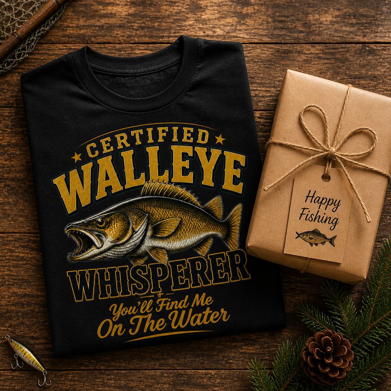 Certified Walleye Whisperer Tee