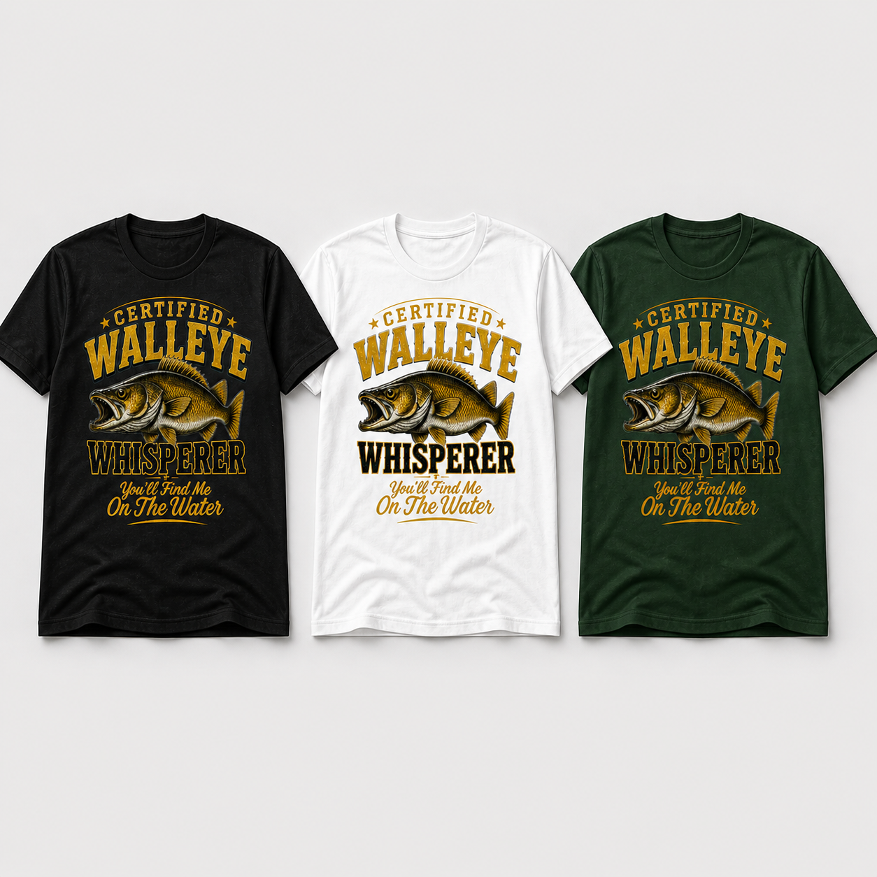Certified Walleye Whisperer Tee