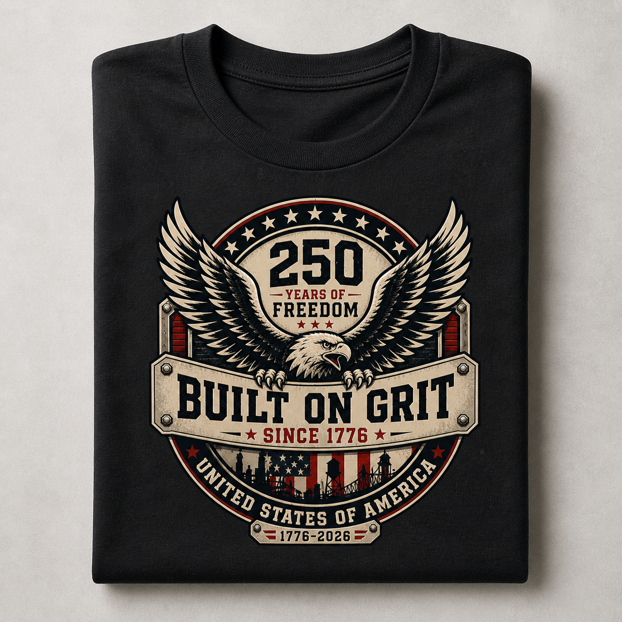 Built on Grit Since 1776 Tee