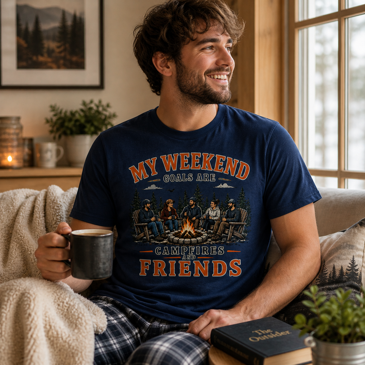 Campfires & Friends Tee