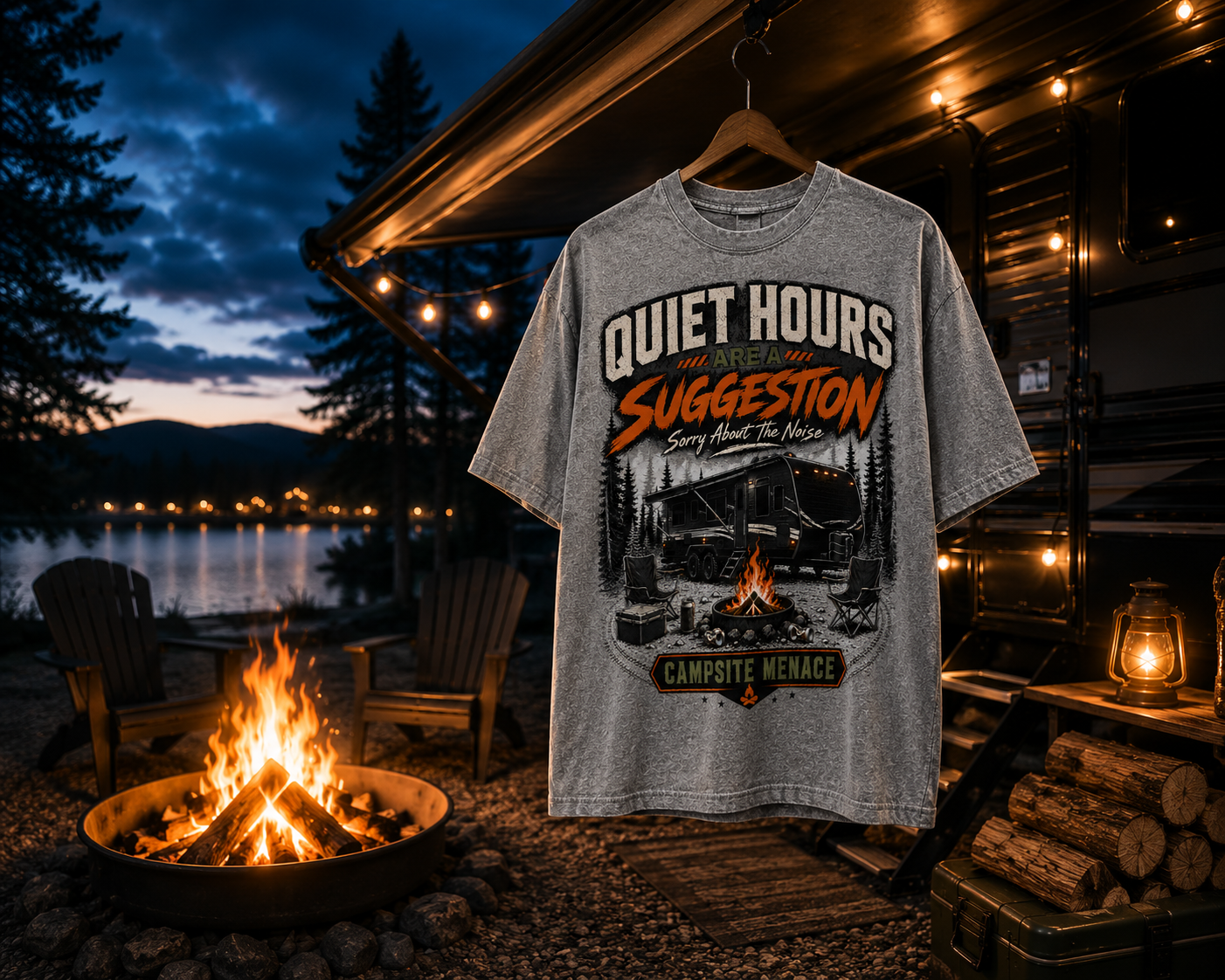Quiet Hours Are A Suggestion Tee