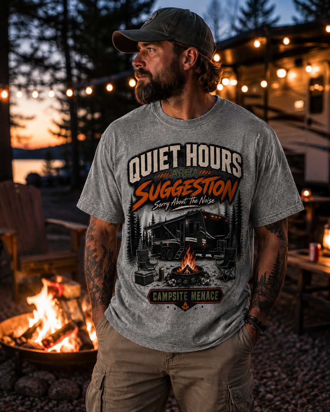 Quiet Hours Are A Suggestion Tee