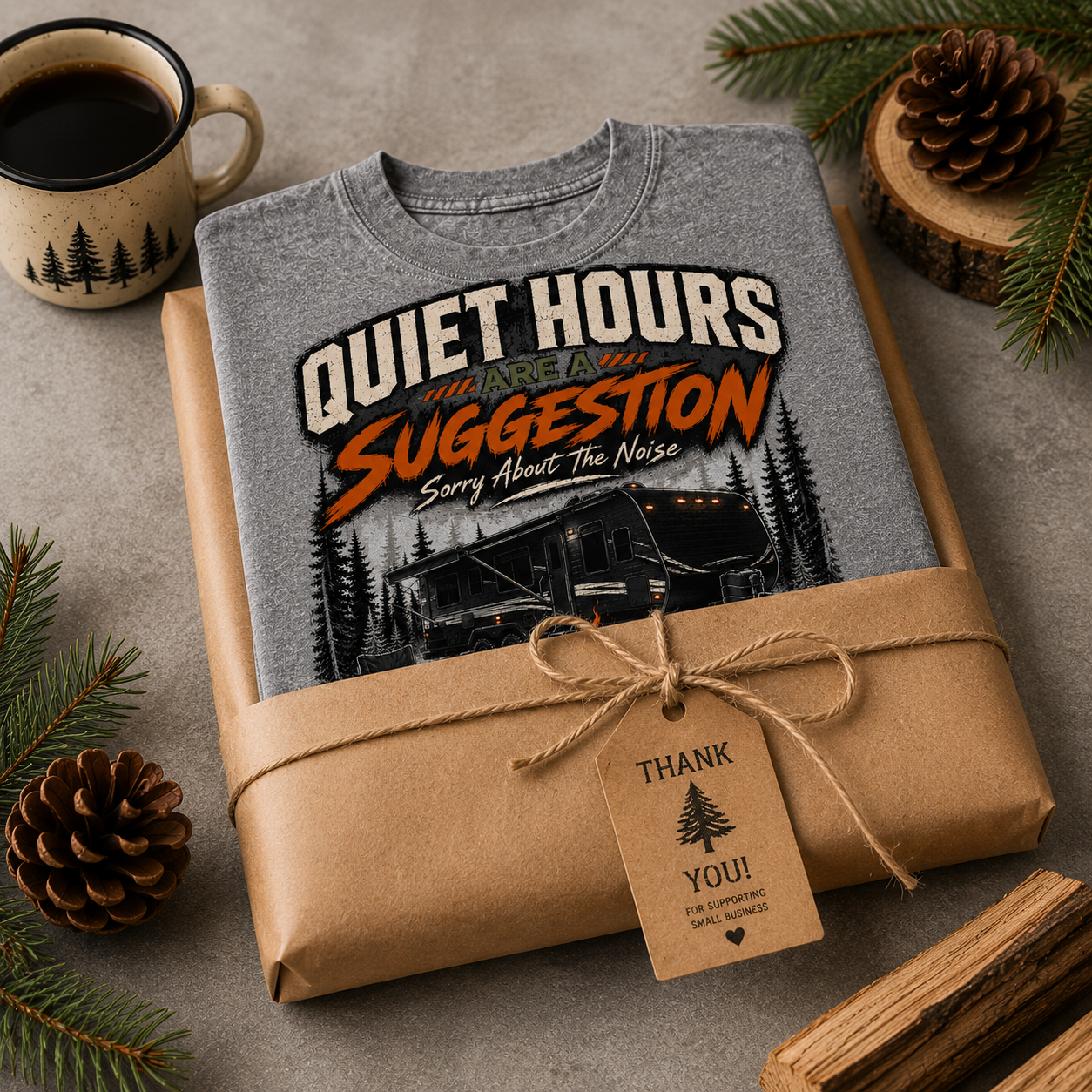 Quiet Hours Are A Suggestion Tee