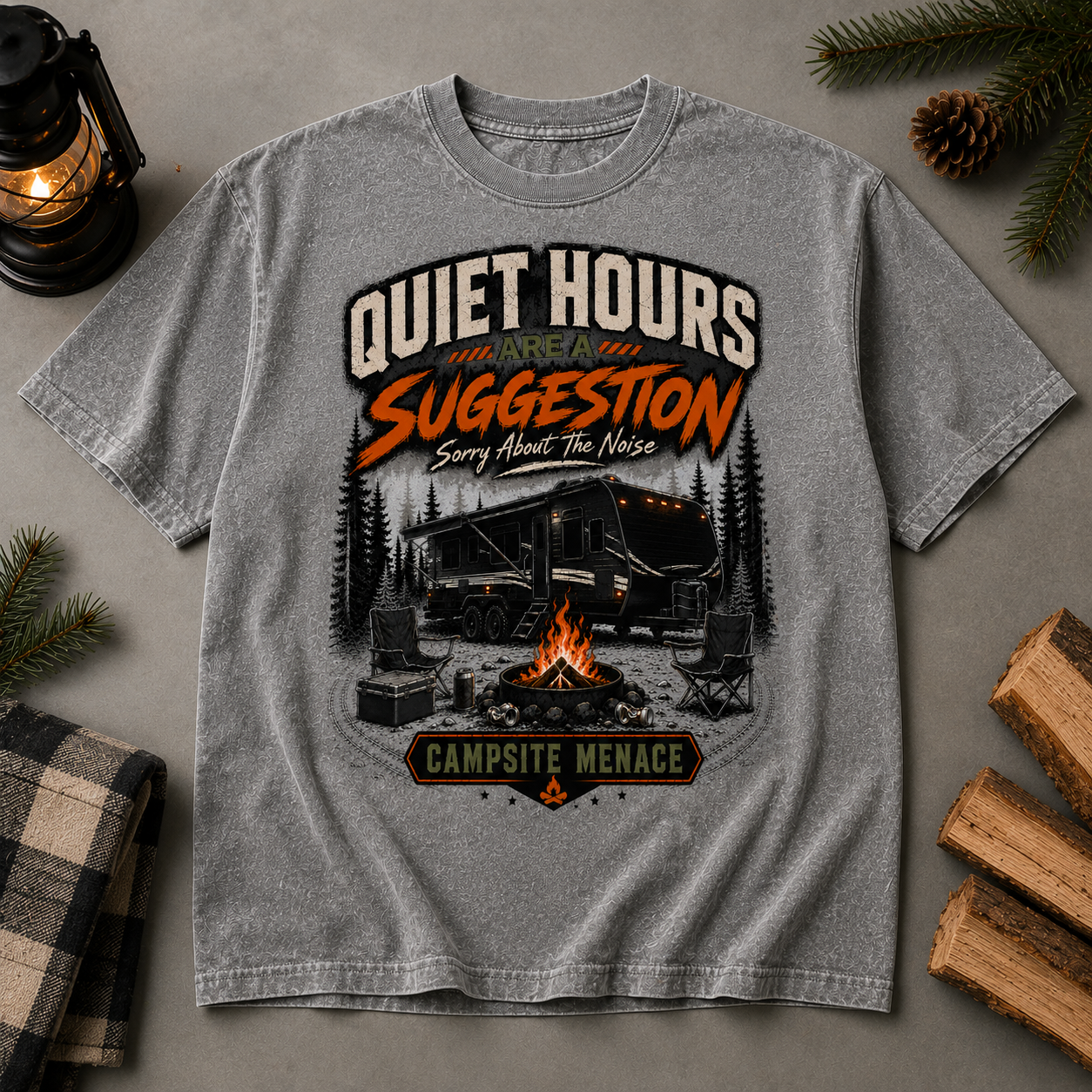 Quiet Hours Are A Suggestion Tee