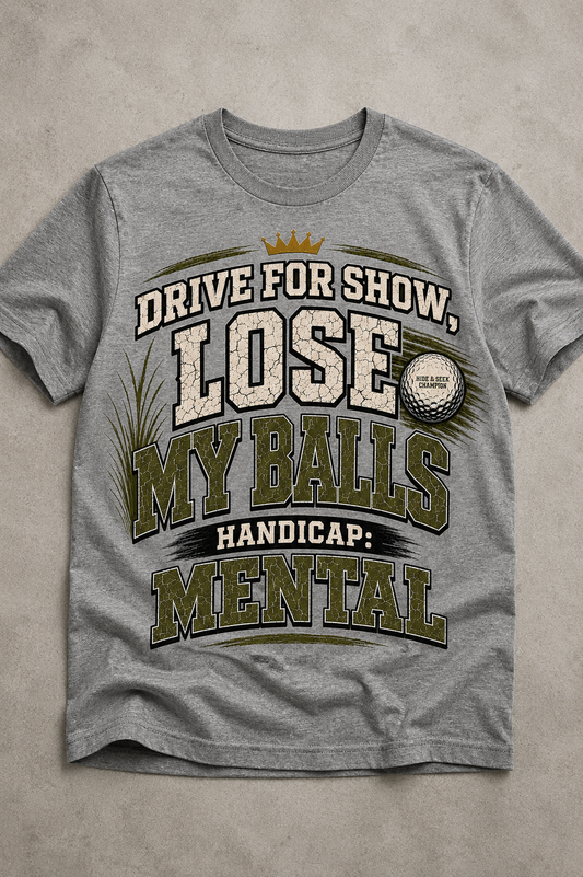 Drive For Show, Lose My Balls Tee