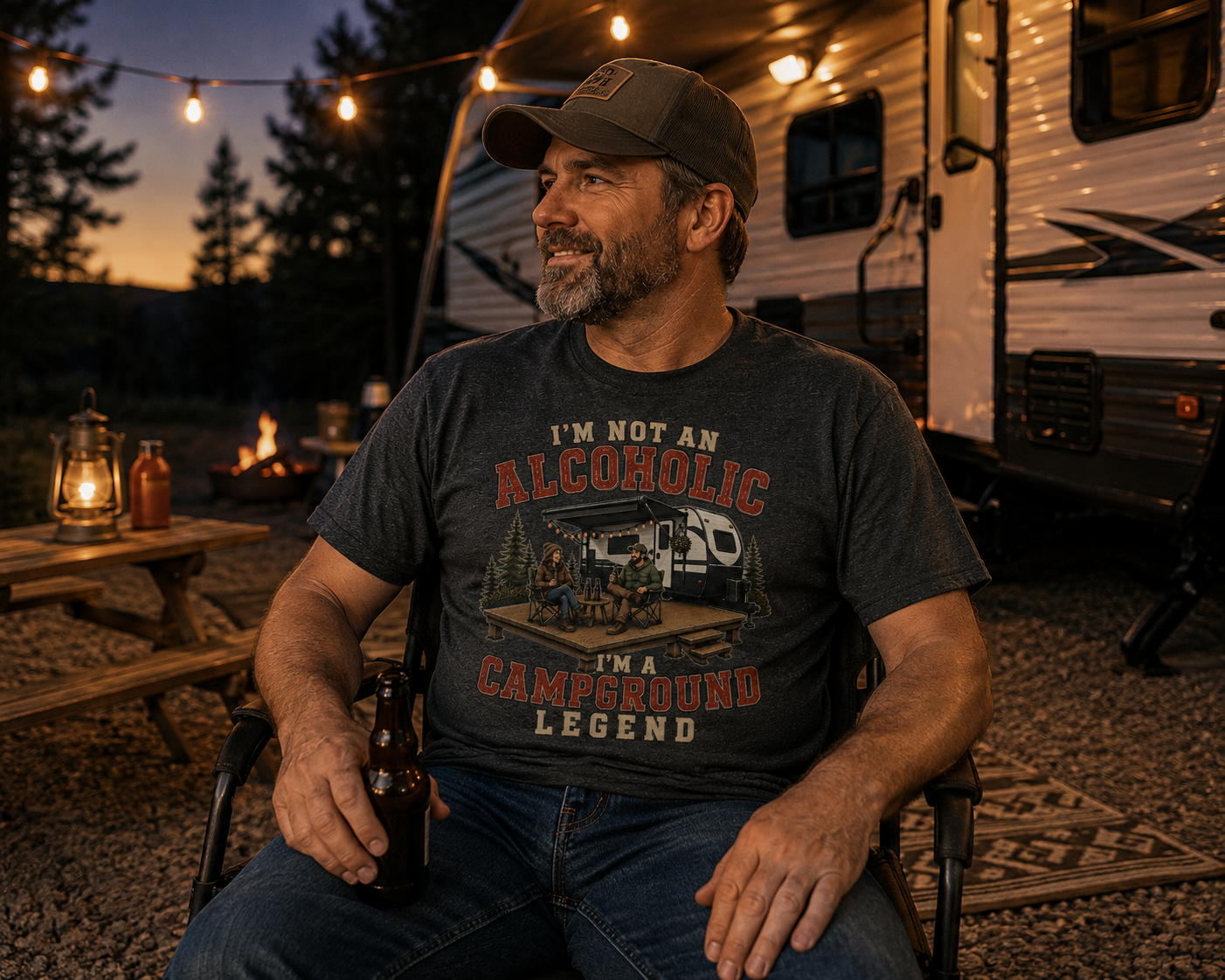 Campground Legend Tee