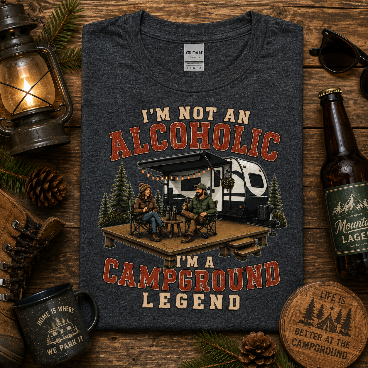 Campground Legend Tee