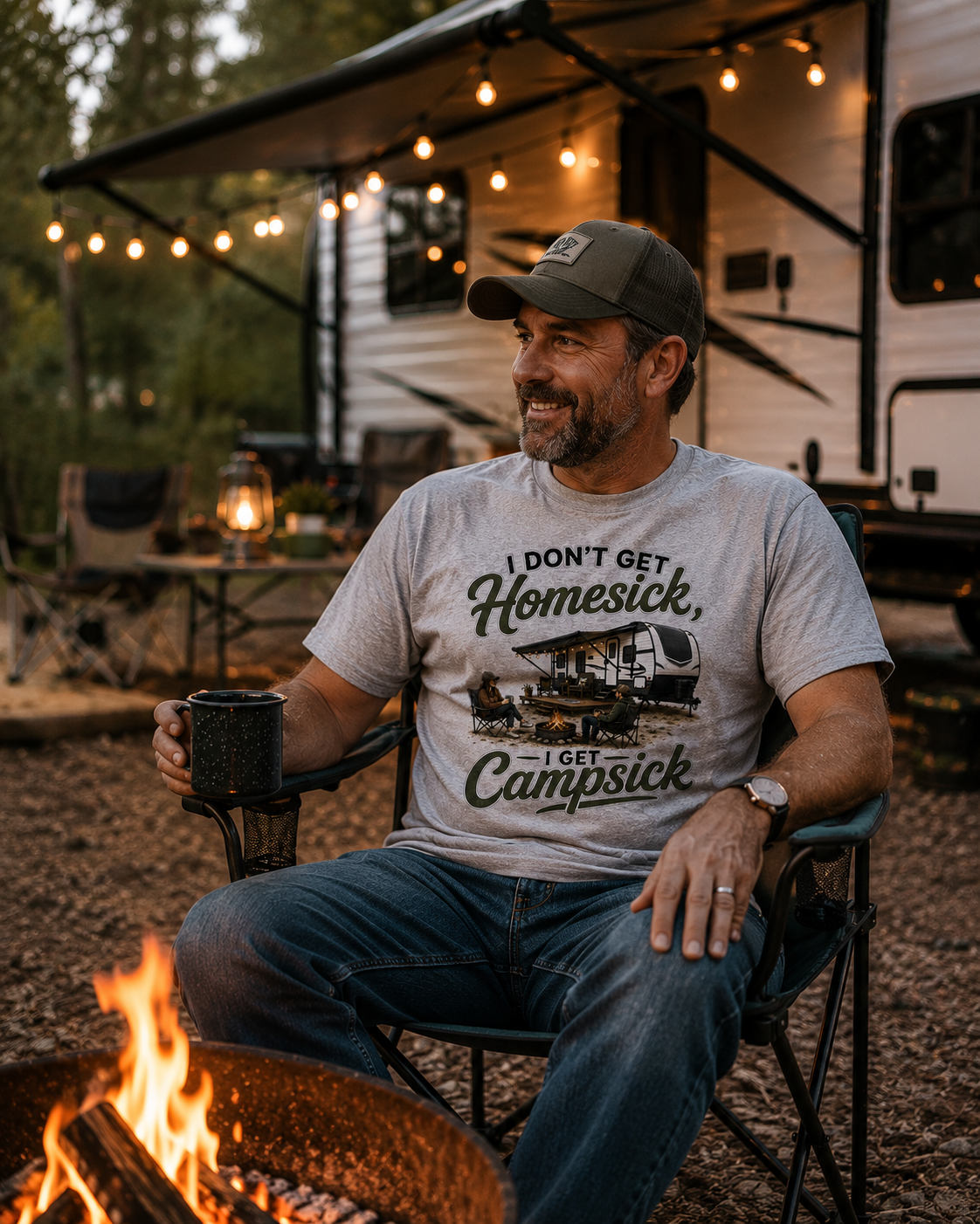 I Get Campsick Tee