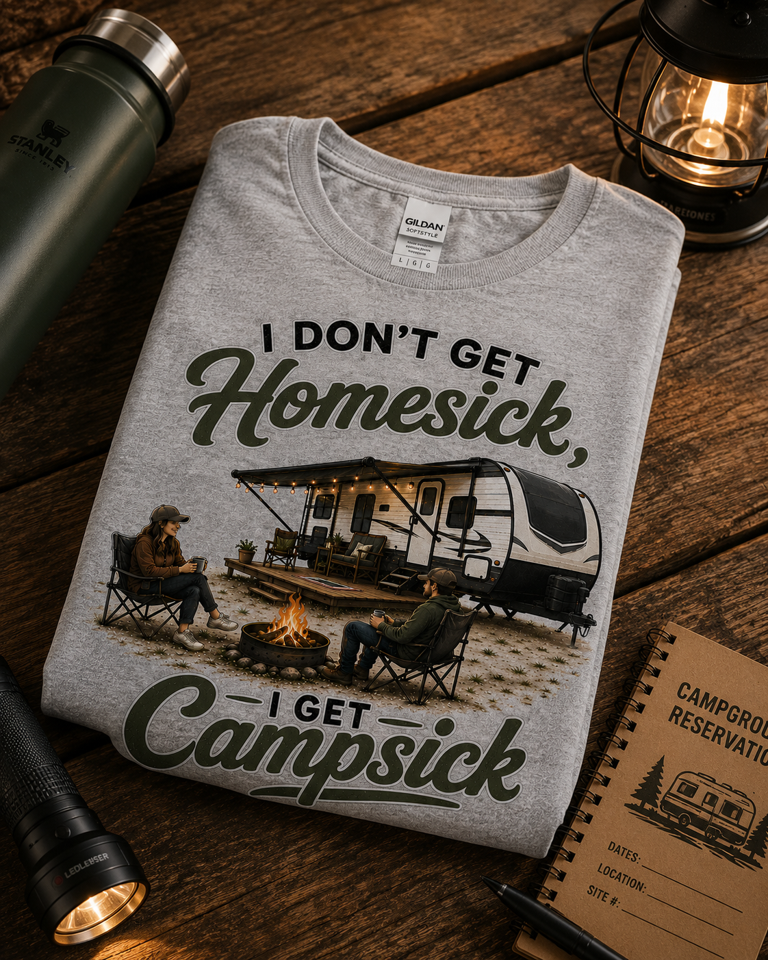 I Get Campsick Tee