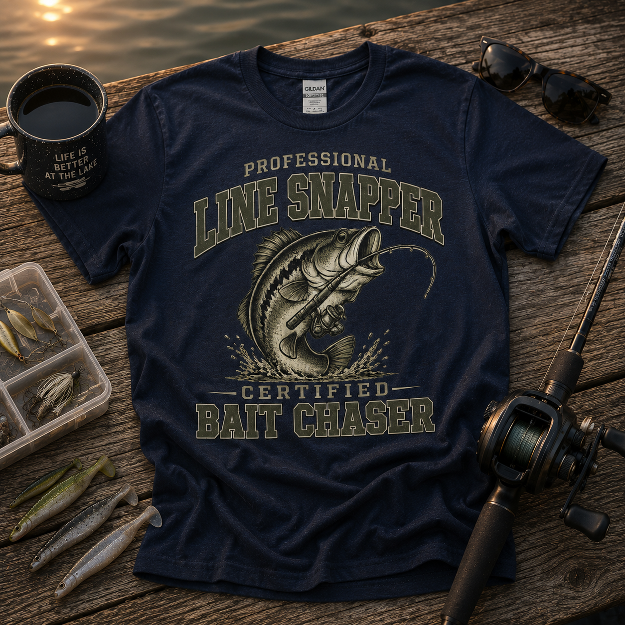Certified Bait Chaser Tee
