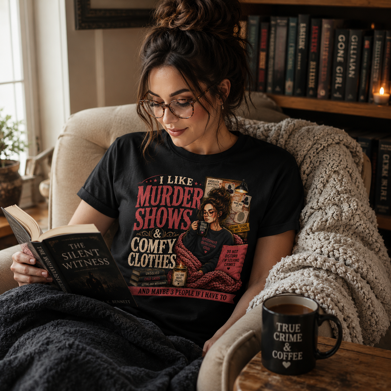 Murder Shows & Comfy Clothes Tee