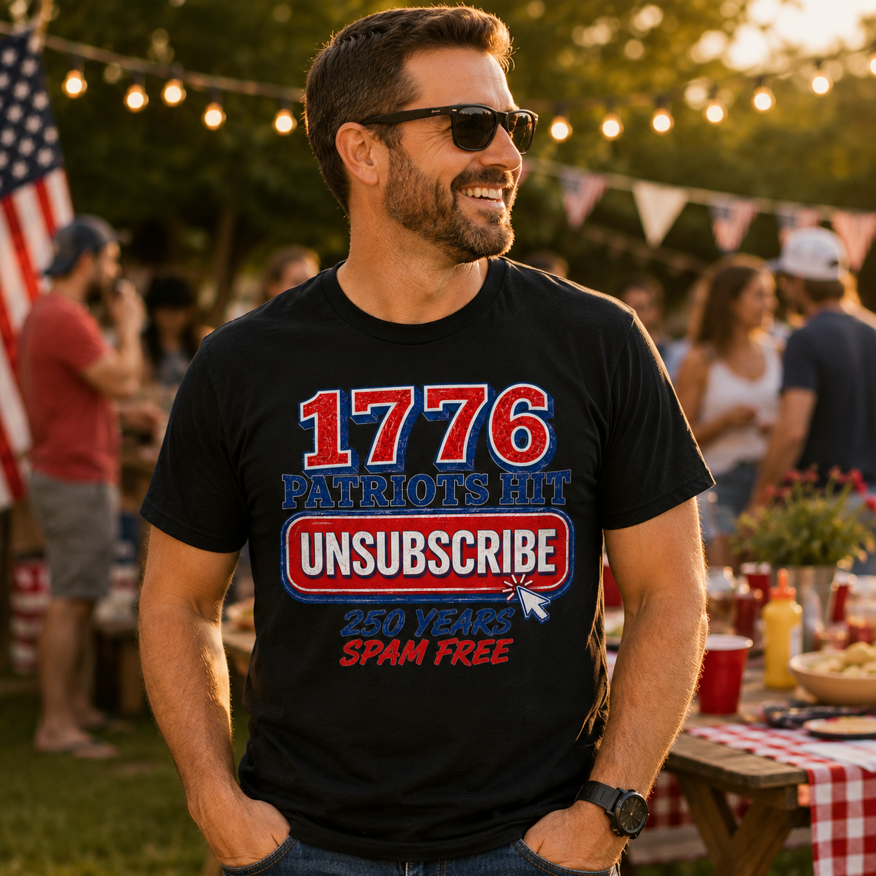 Patriots Hit Unsubscribe Tee