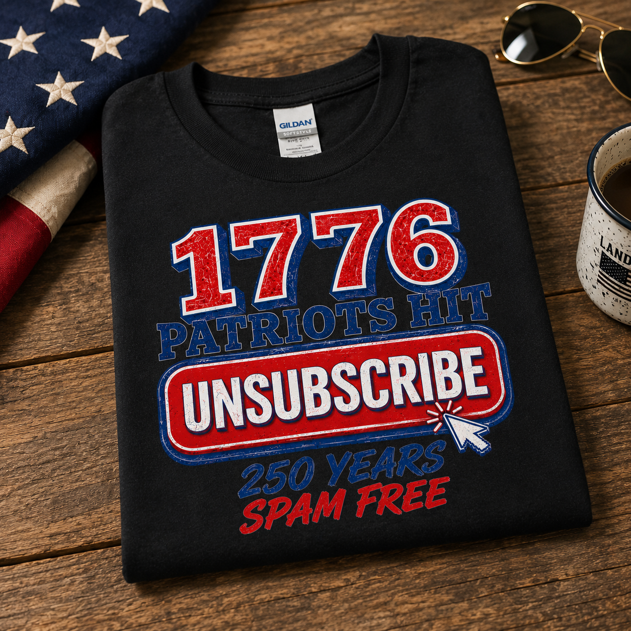 Patriots Hit Unsubscribe Tee