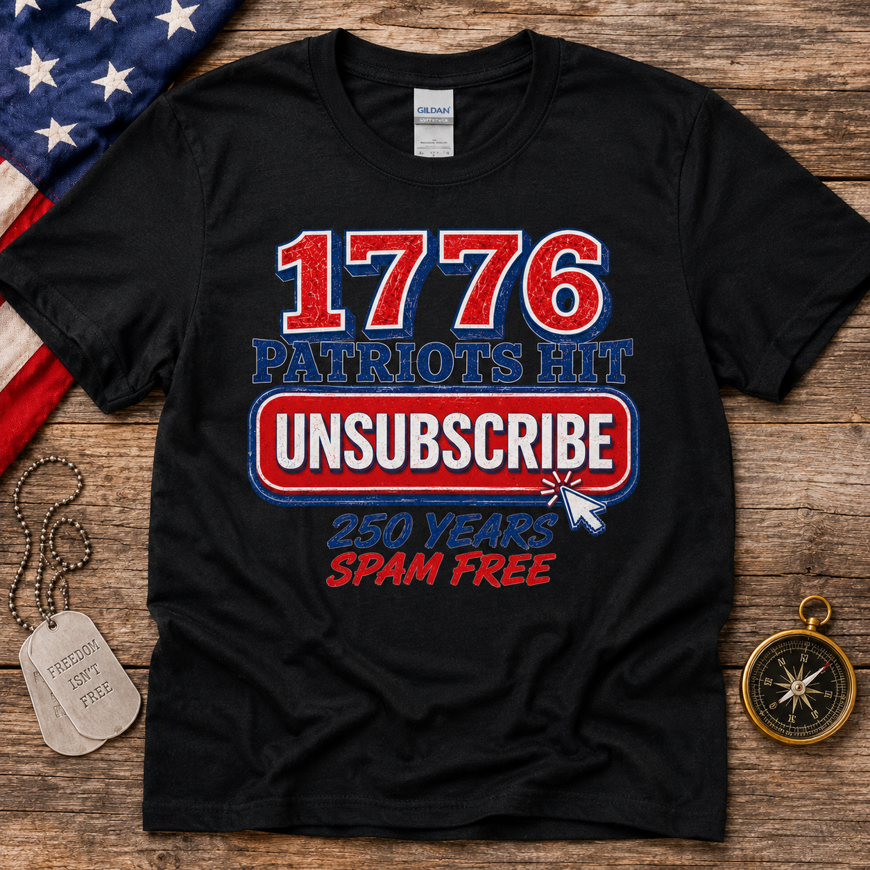 Patriots Hit Unsubscribe Tee