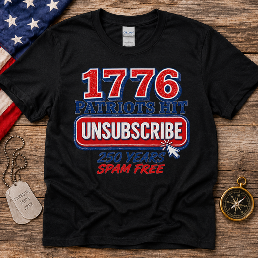 Patriots Hit Unsubscribe Tee