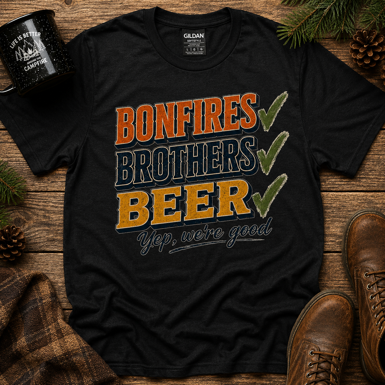 Bonfires, Brothers, Beer – Yep, We're Good
