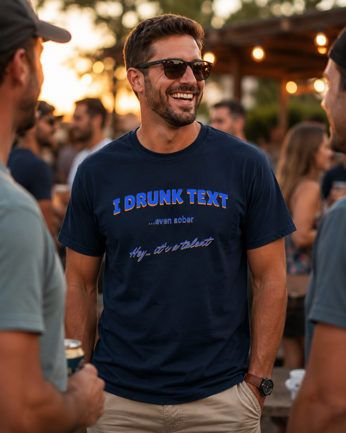 I Drunk Text Even Sober Shirt | Funny Texting Humor Tee