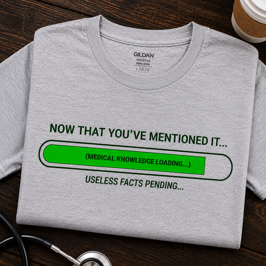 Medical Knowledge Loading Shirt | Funny Healthcare Humor Tee