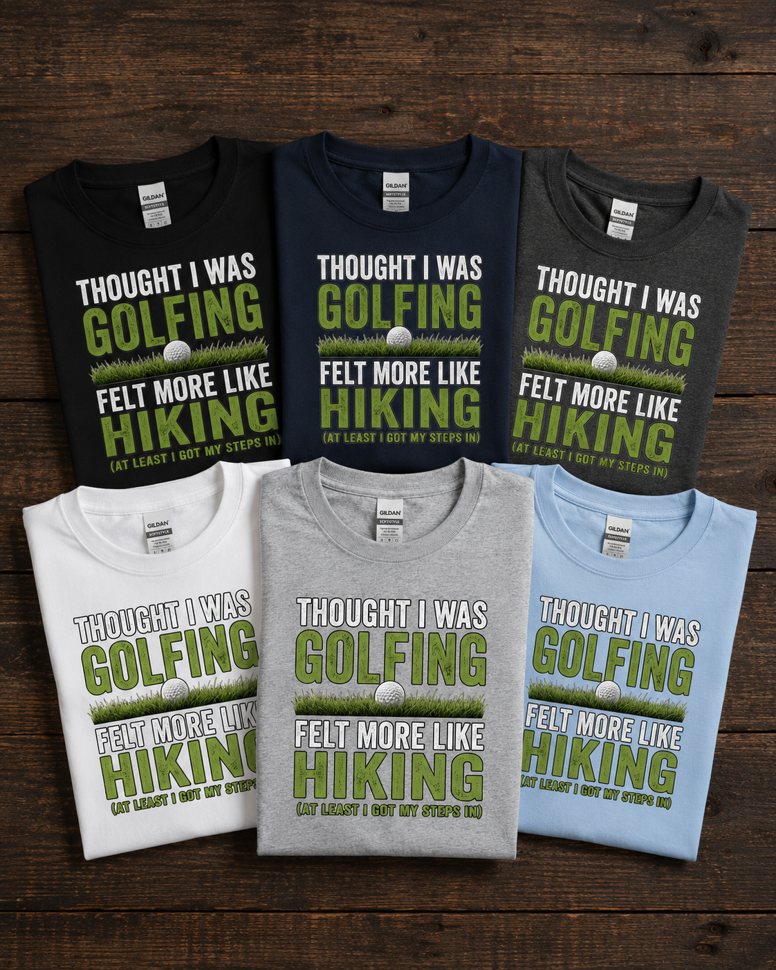 Thought I Was Golfing Felt More Like Hiking Shirt, Funny Golf Tee, Golfer Gift, Weekend Golf Shirt